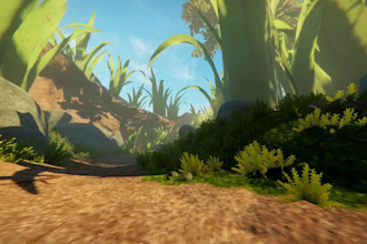 design 2d, 3d game environments, levels and game ready assets in godot engine