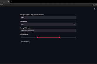 build a custom bioinformatics tools in python