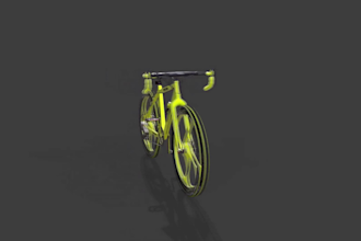 design custom 3d bicycle design bicycle frame, bike cad model and 3d rendering