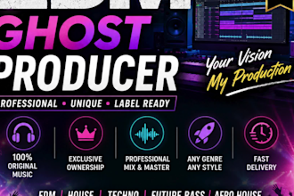 be your professional edm ghost producer