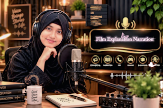 record a female voice over