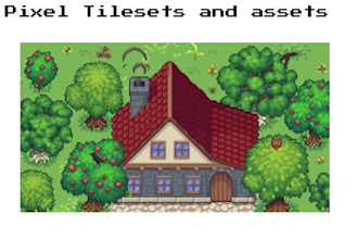 create custom pixel art tileset, tilemap, top down, rpg, platformer, adventure