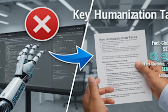 humanize, fact check, and edit your ai content for SEO