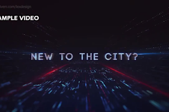 create a cinematic intro or teaser video from templates