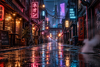 turn your artwork into a cinematic seamless animated loop