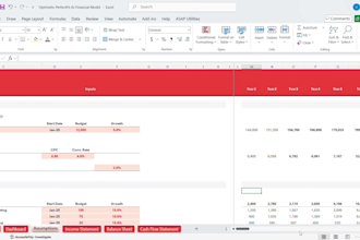 develop startup financial models, investor pitch decks, forecasts and valuations