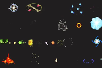 do 2d pixel game icon,pixel art game UI,game assets,pixel art animation,props
