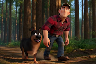 create 3d animation, cartoon, music video and explainer voice over
