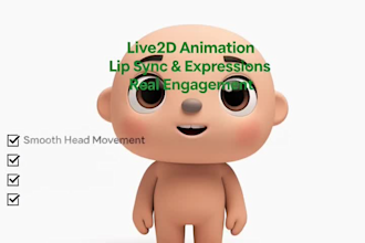 turn your brand mascot into talking live2d sales avatar