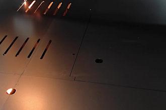 prepare dxf files for laser cutting and sheet metal nesting