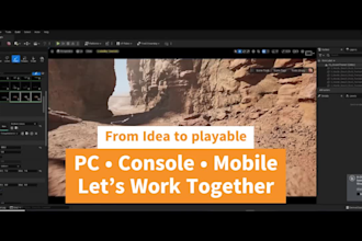 develop a professional 2d and 3d game for you
