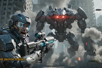 create veo ai movie trailer, cinematic film trailer, teaser, book trailer