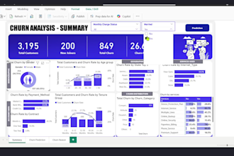 be your data analyst, and powerbi expert