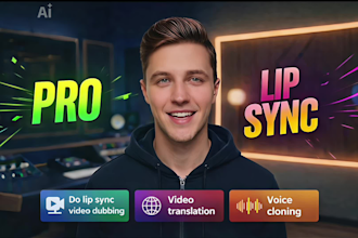 do lip sync video dubbing, video translation and voice cloning
