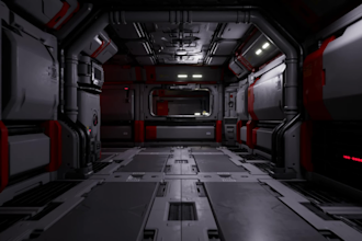 create cinematic sci fi vfx, energy fx, fire and cosmic environment