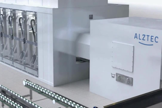 3d industrial animation robotic manufacturing process production line video