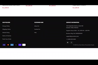 design a modern shopify store for your business