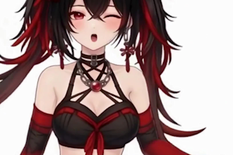create high quality 3d character models vtube anime, 3d rigging, vroid or vrchat