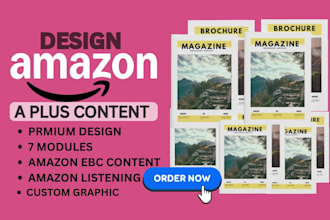 design create write amazon ebc content product description amazon a plus