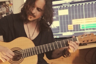 record atmospheric and cinematic guitar for your music