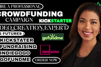 create professional crowdfunding or fundraising videos for your campaign