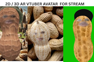 create an expressive ar vtuber 3d avatar for streamers and snap camera by stream