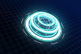 create a basic 3d logo animation or 3d product intro