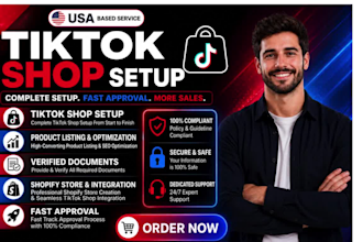 create USA tiktok shop setup tiktok shop USA tiktok business representative