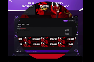 create custom animated live2d vtuber stream overlay package for twitch and obs