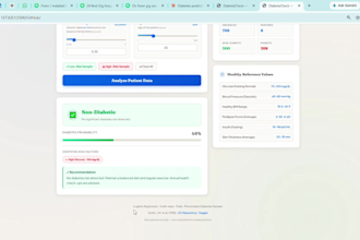 create a machine learning web app with live demo