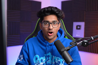 create engaging you tube or tiktok reaction videos to boost views and retention