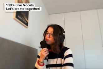 record soft female vocals for pop and rnb tracks