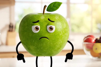 make viral ai talking fruit brainrot video funny ai reels for tiktok and youtube