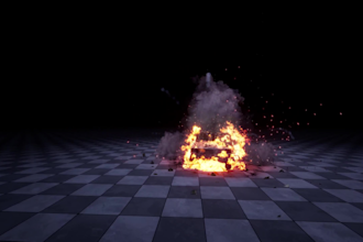 create a explosion for you in unreal engine