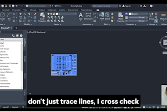 convert pdf sketch or image to autocad dwg file