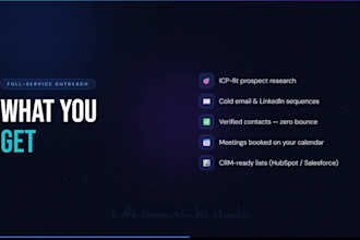 generate leads and book qualified meetings as your sdr