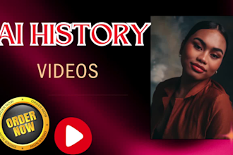 create ai viral history and bible long videos for youtube