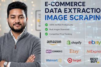 do product scraping and ecommerce scraping to extract website data
