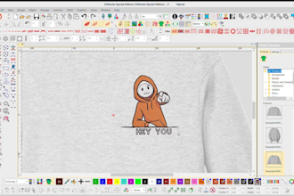 am professional  embroidery designer