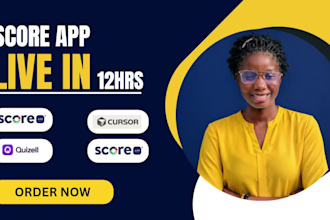 develop live score app quiz funnel scorecard fantasy app with lead generation