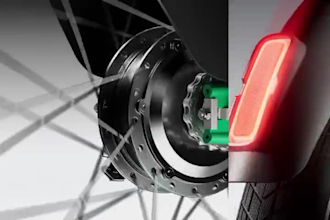 create cinematic 3d ebike or bike product animation