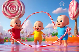 make engaging 3d cartoon videos for kids youtube channel