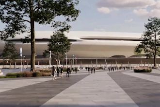 create 3d stadium animation, sport facilities, 3d game arena, 3d football field