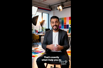 create elearning ai course video, ai explainer video using heygen synthesia ai