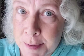 senior woman selfie spokesperson testimonial ugc video ads video review