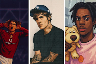 turn your photo into retro pixel art