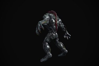 create and sculpt 3d monster, alien, creature, dragon, animal and charact