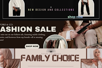 design beautiful etsy banner for your shop