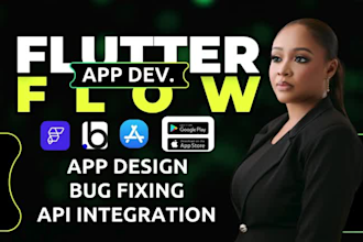 flutterflow developer mobile app development adalo app development figma design