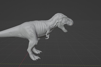 create 3d character models in blender